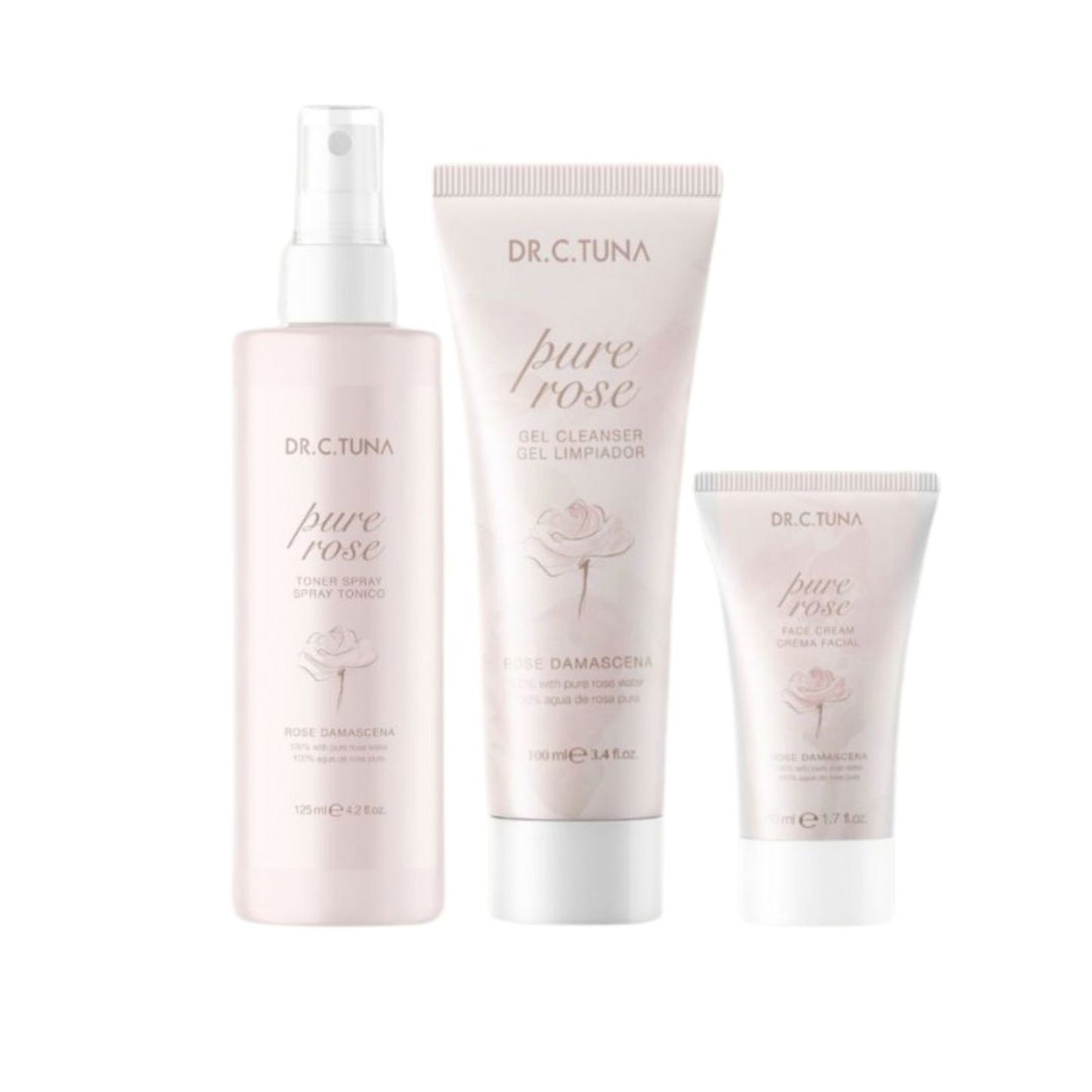 Dr. C. Tuna Set Pure Rose de Farmasi