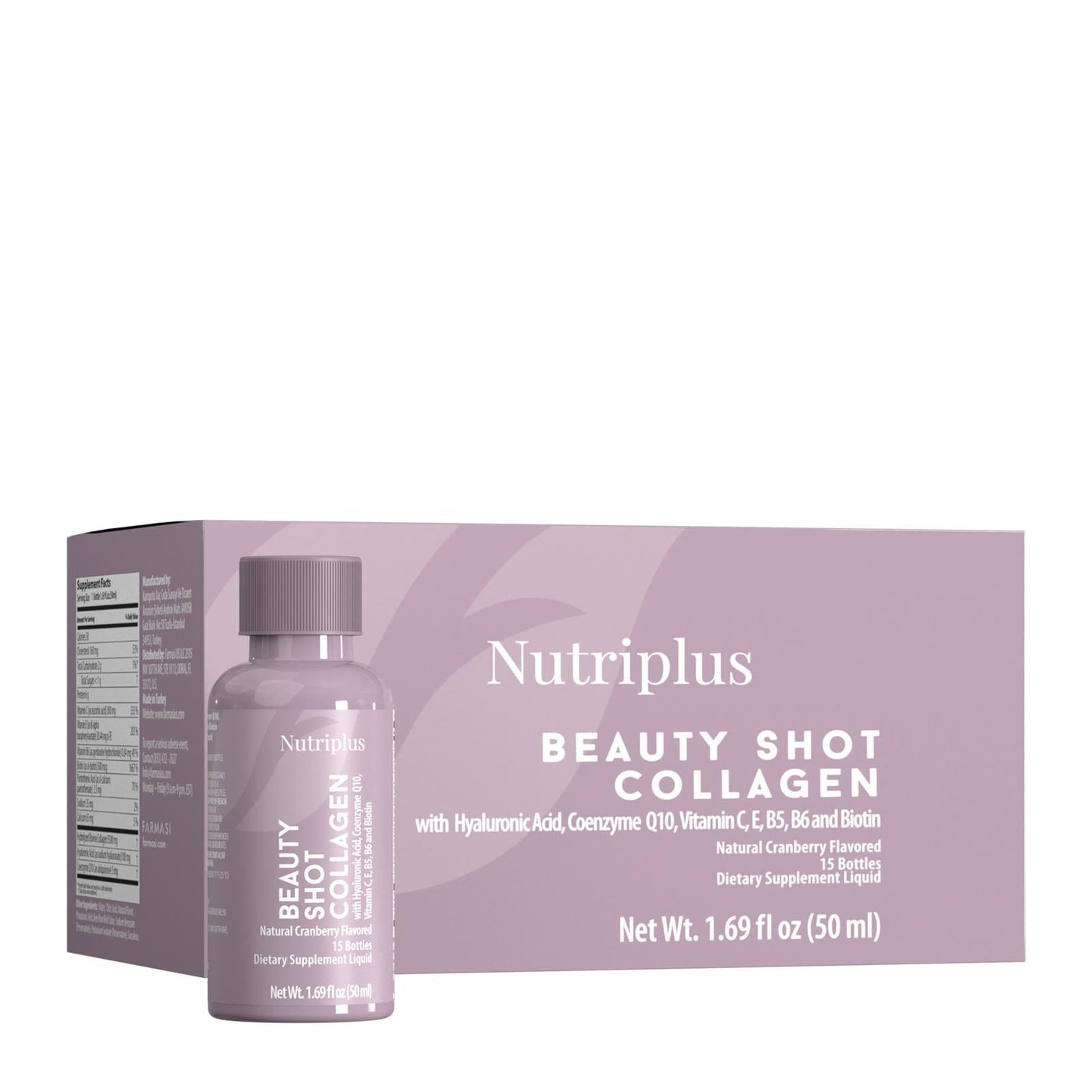 Nutriplus Beauty Shot Collagen Complemento Alimenticio Farmasi