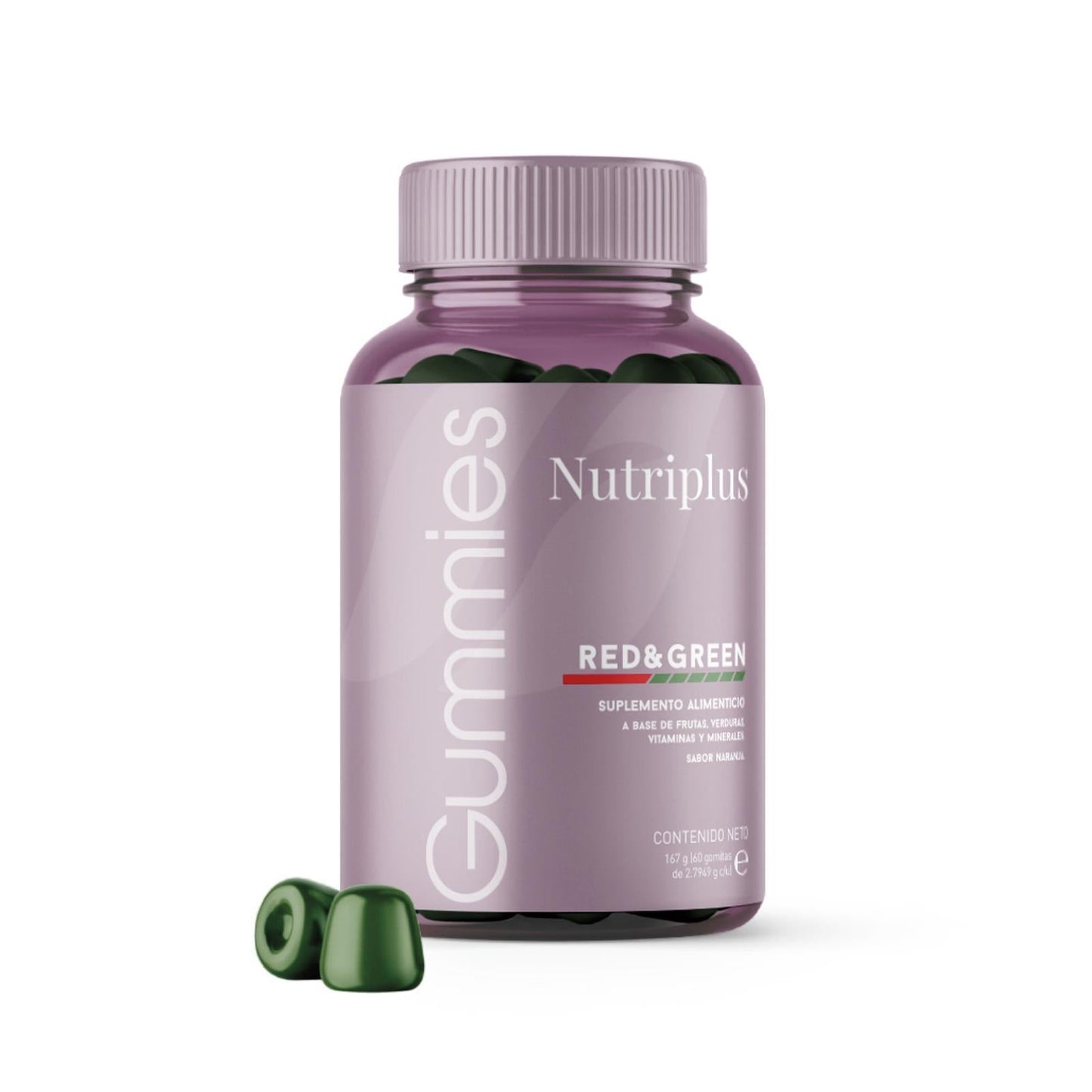 Nutriplus Red Green Gominolas Complemento Alimenticio Farmasi