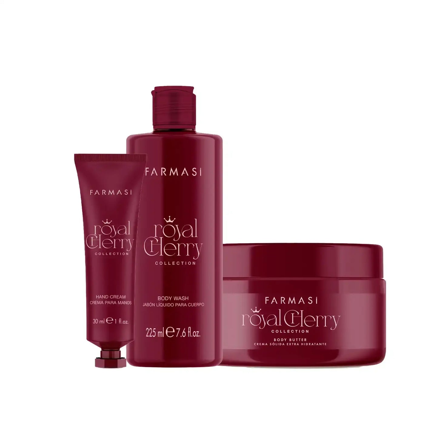 Set Royal Cherry de Farmasi