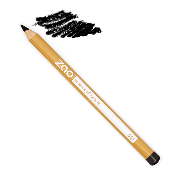 Lápiz de Ojos Ecológico 551 – Noir de ZAO