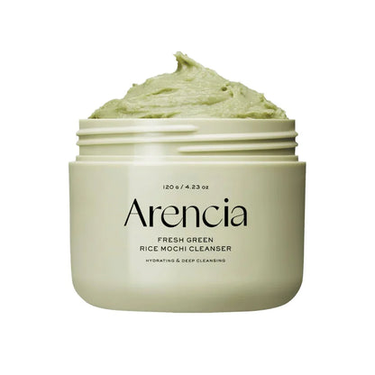 Arencia - Fresh Green Rice Mochi Cleanser - Moisturizing and Cleansing Face Wash - 120g, Fresh Green Rice Mochi,