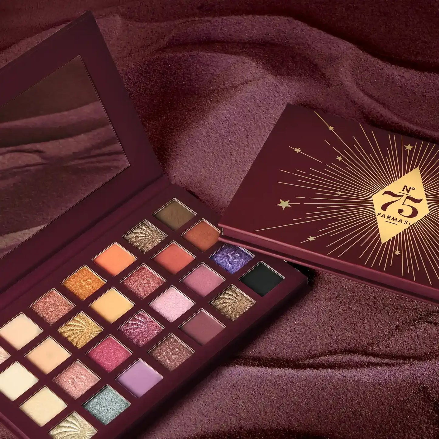 Farmasi Maquillaje 75 Anniversary Eyeshadow Palette