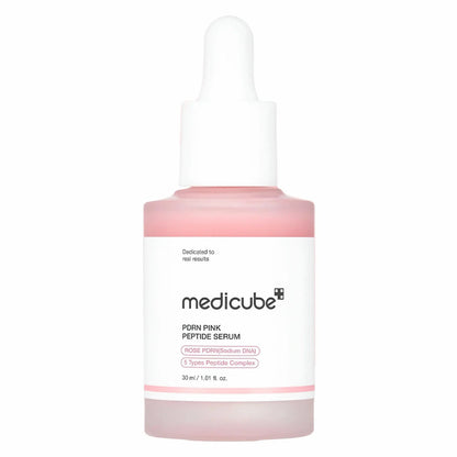 Medicube Suero reafirmante e iluminador PDRN Pink Peptide Serum