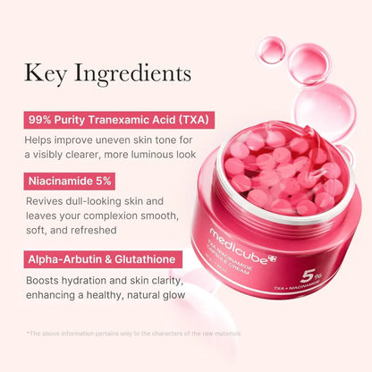 Crema facial coreana para reducir manchas TXA NIACINAMAIDE CAPSULE CREAM 55g