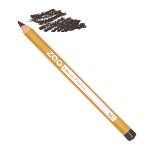 Lápiz de Cejas Ecológico 567 – Brun Ébène de ZAO